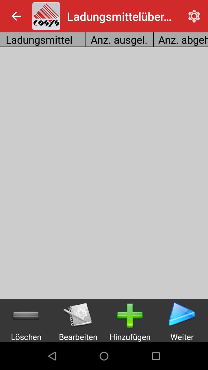 Consegna del software TMS Scansione dei mezzi di caricamento