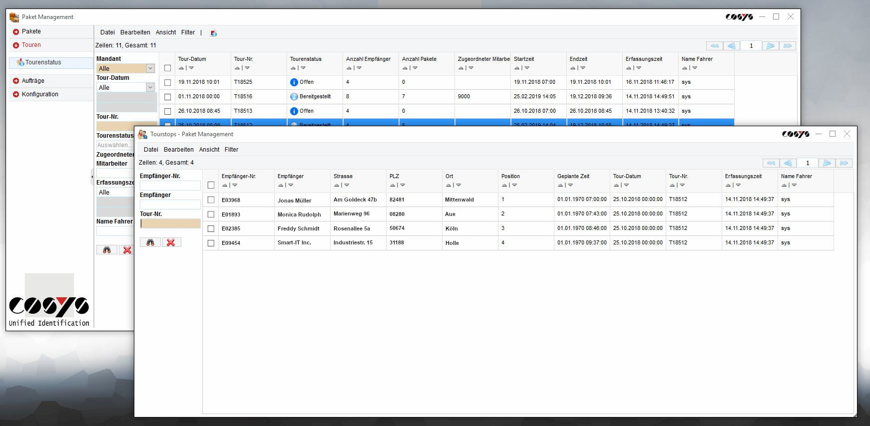 Consegna scansione inversa/ritiro dai clienti