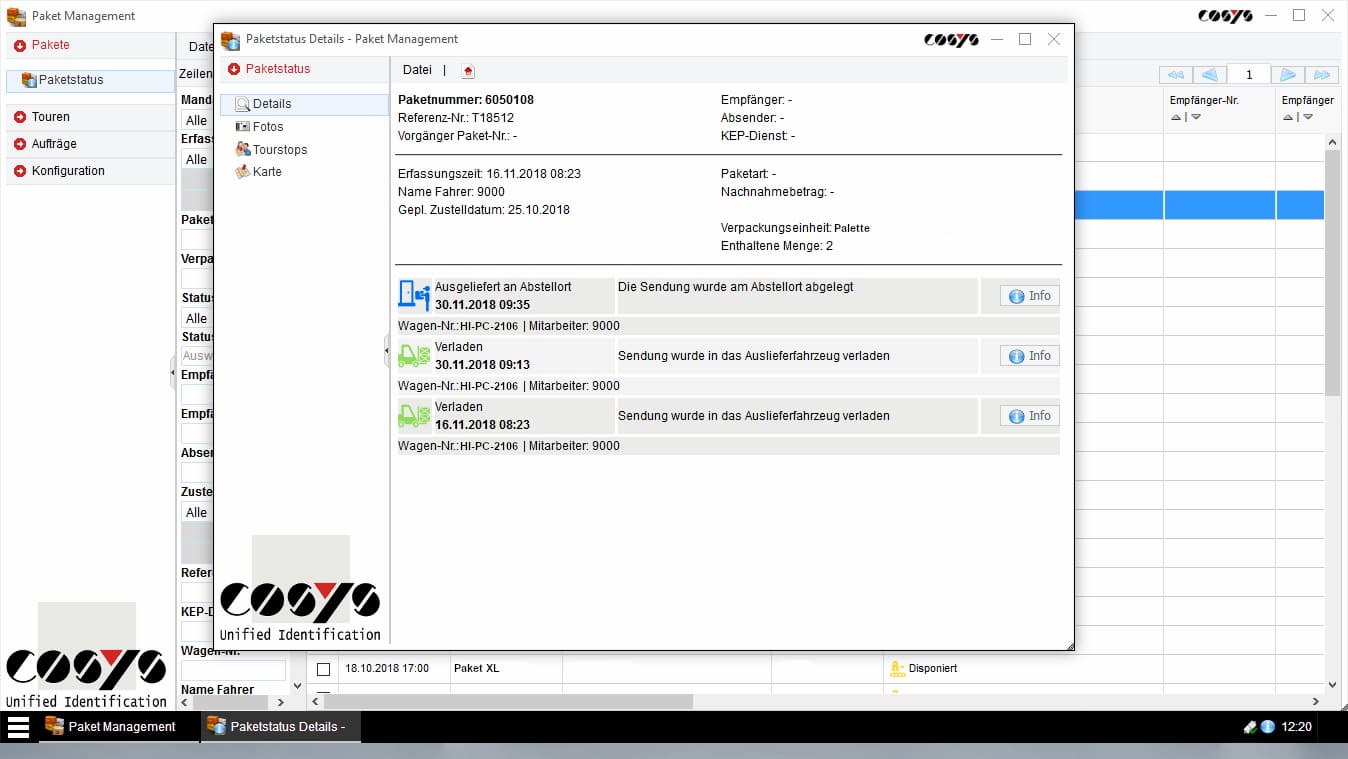 Consegna scansione inversa/ritiro dai clienti