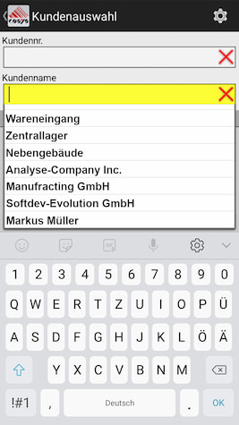 Consegna scansione inversa/ritiro dai clienti