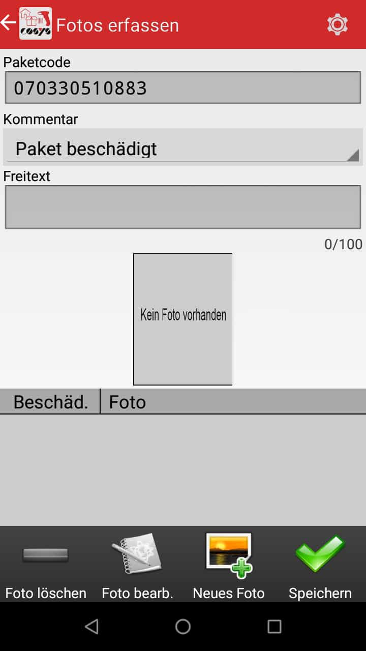 Trasporto nei moduli software di gestione dei pacchetti