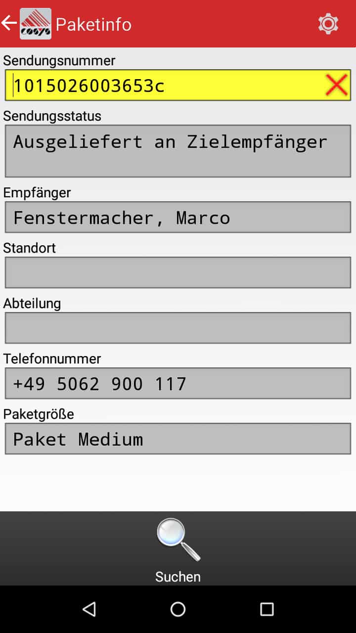 Trasporto nei moduli software di gestione dei pacchetti
