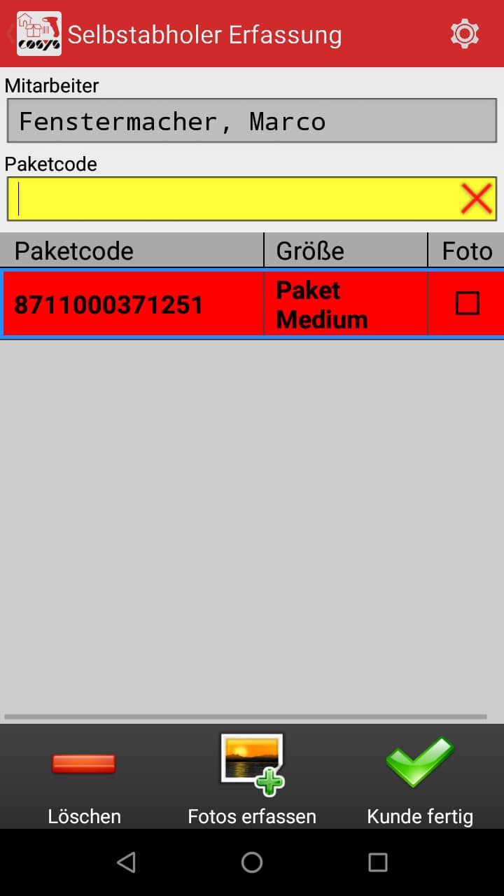 Trasporto nei moduli software di gestione dei pacchetti