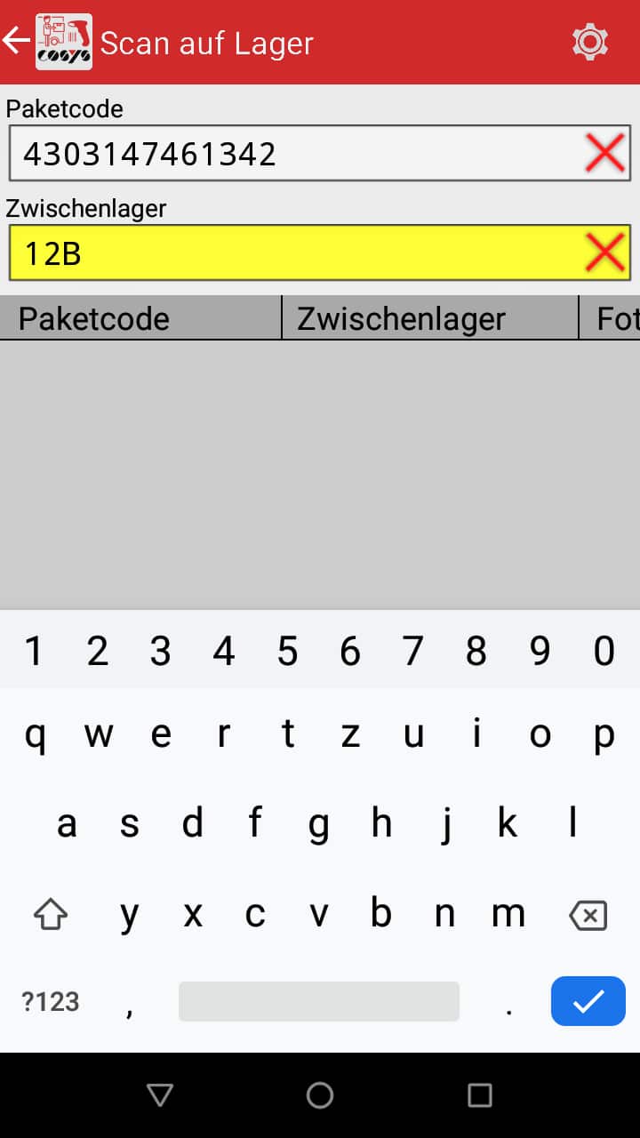 Trasporto nei moduli software di gestione dei pacchetti