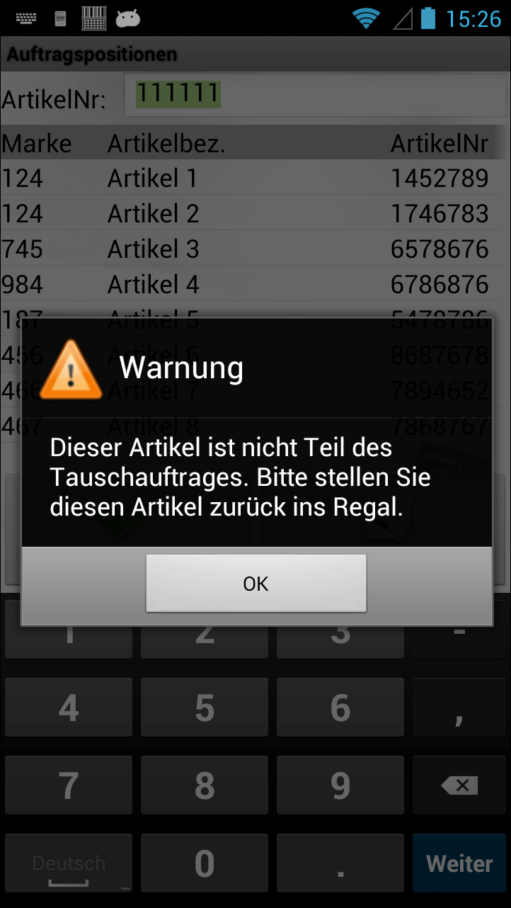 Ordina l´articolo Panoramica del software Android di COSYS