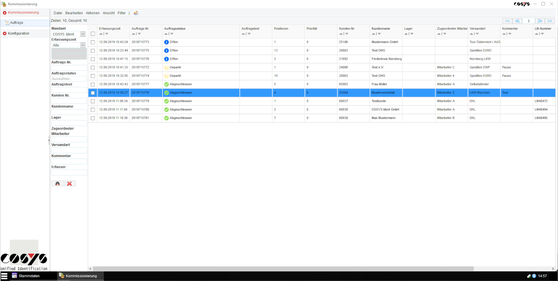 COSYS WebDesk per piccoli magazzini