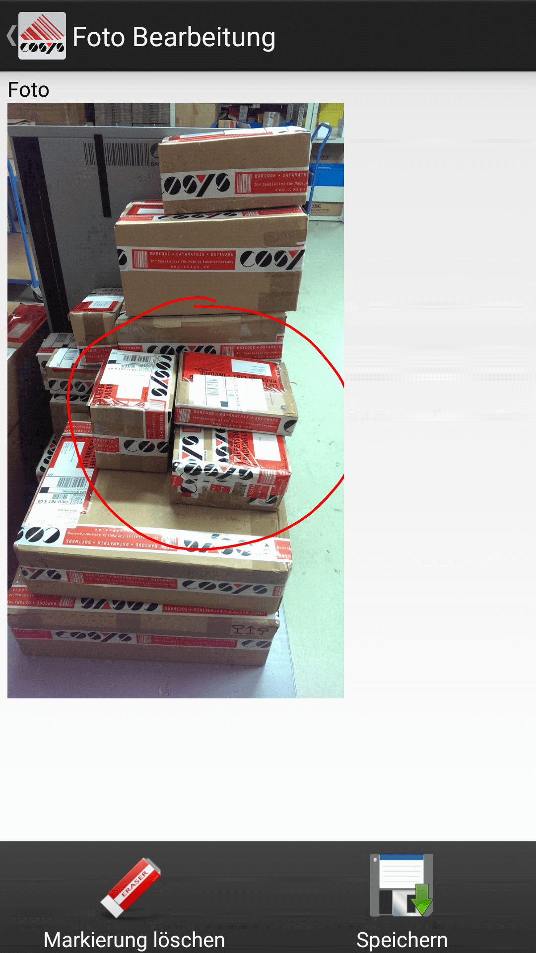 Pianificazione del percorso Documentazione dei danni fotografici